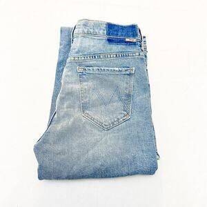 Mother Superior The Stunner Cruiser Bless You Flare Button Denim Jean Sz 28 NWT